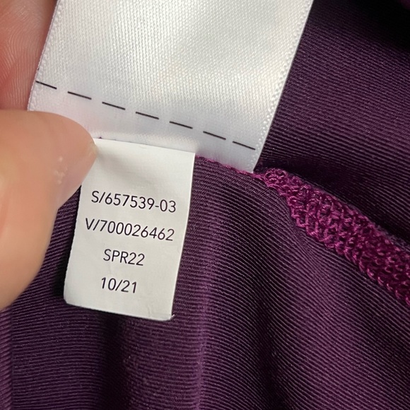 Athleta Purple Fairway High Rise Golf Skort 16” Size 1X - Picture 13 of 13